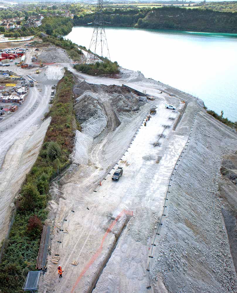 Diversion of 550 metres of 8” class 600 pipeline at Halling, Kent.