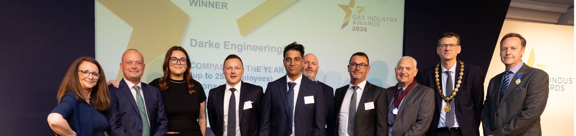 Darke Engineering Named Company of the Year at the Gas Industry Awards 2026